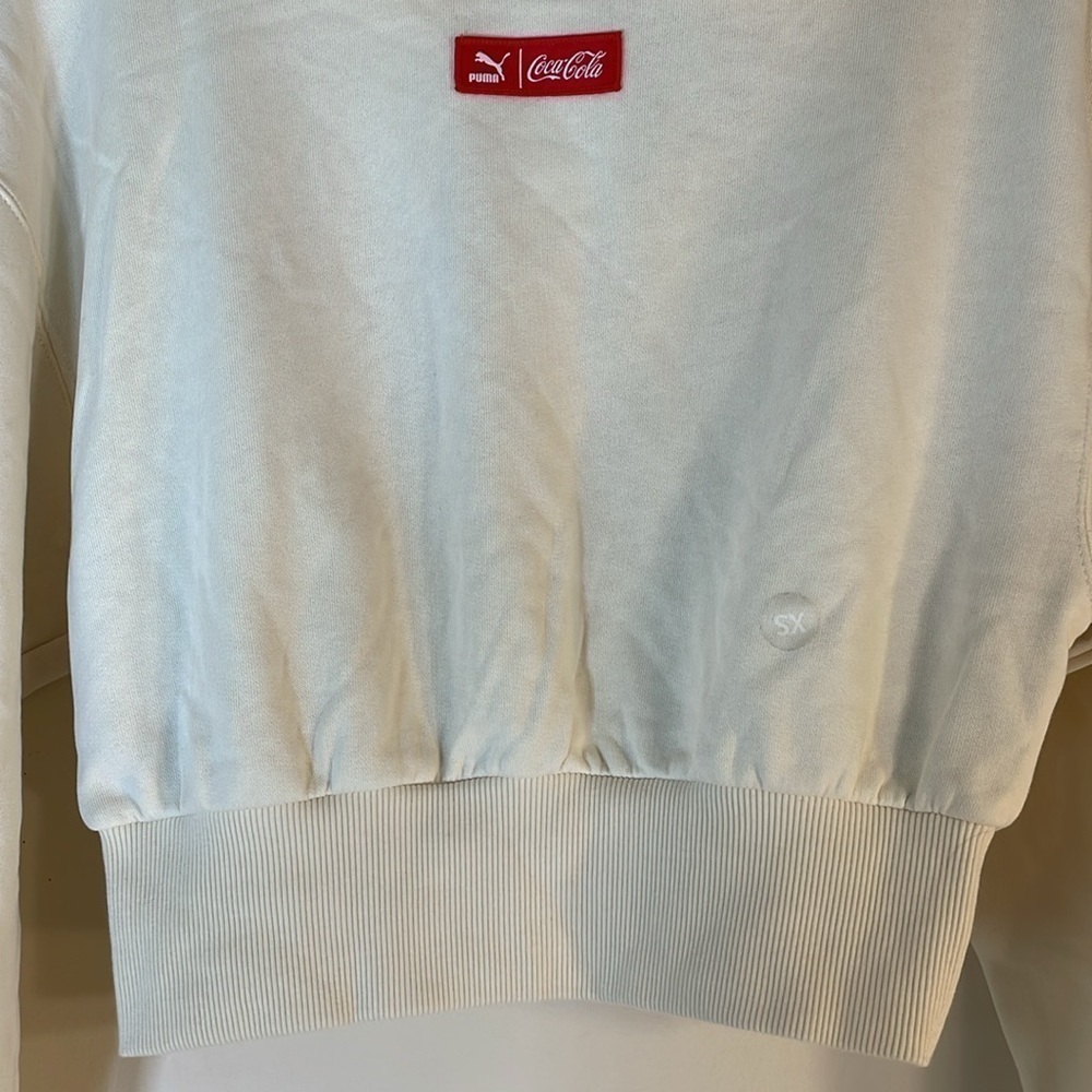 Puma CocaCola Logo Embroidered Hoodie. XS. NWT. - Picture 5 of 12